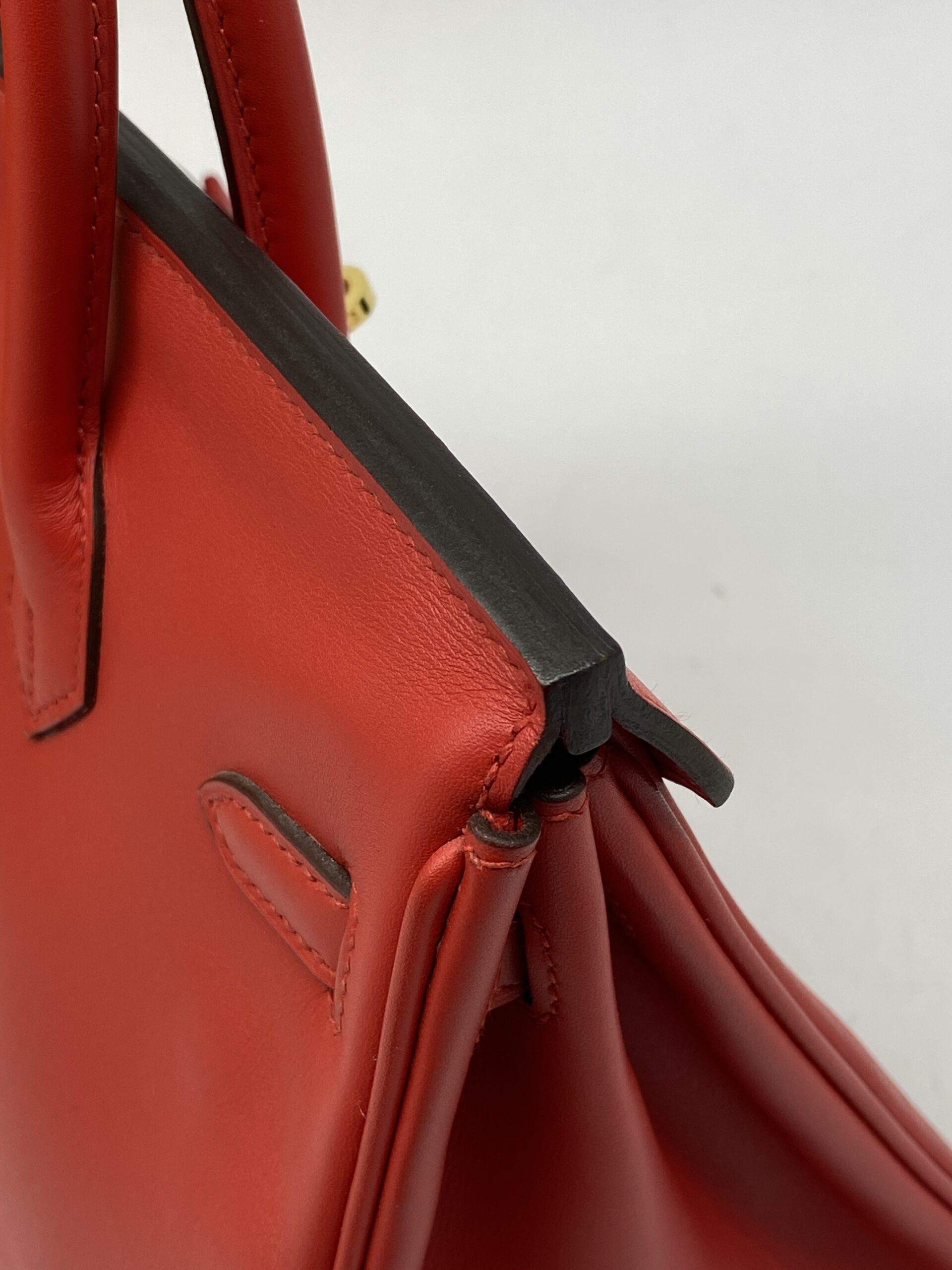 Birkin 25 Jonathan Rouge De Coeur GHW