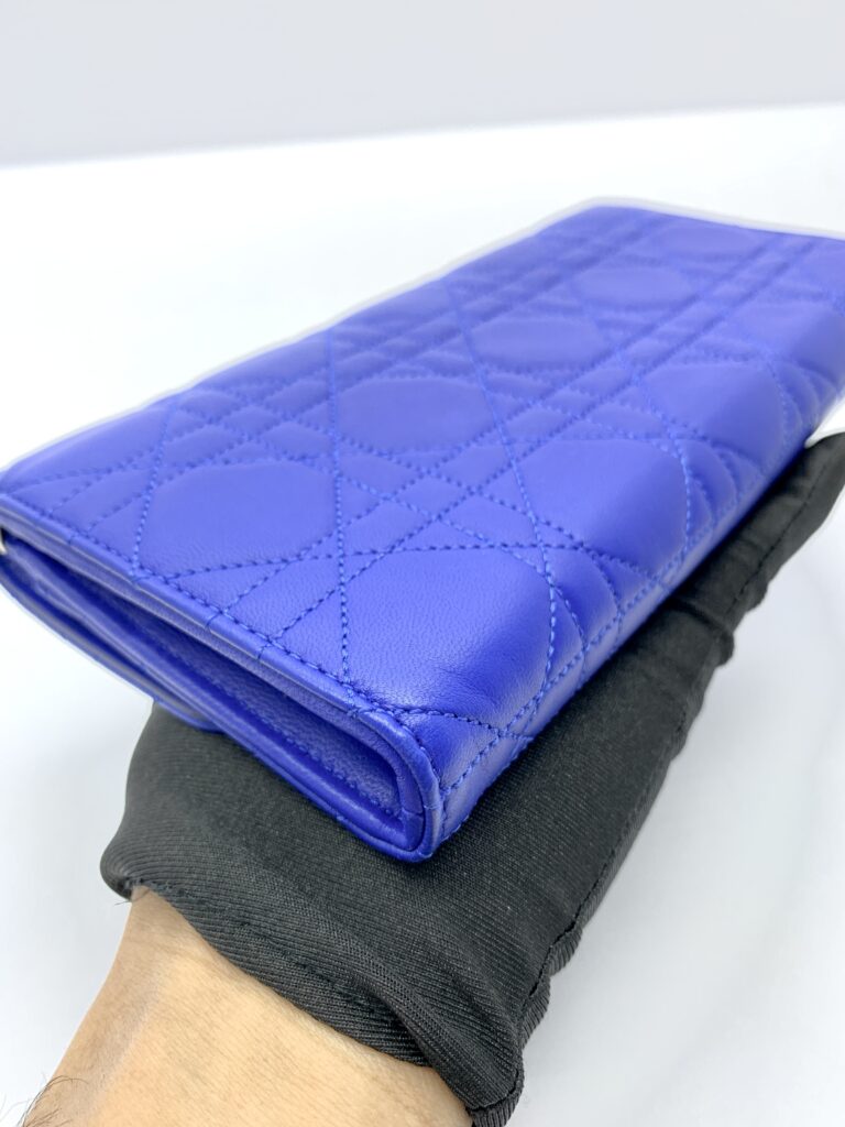 Miss Dior WOC Lambskin Blue Green Enamel