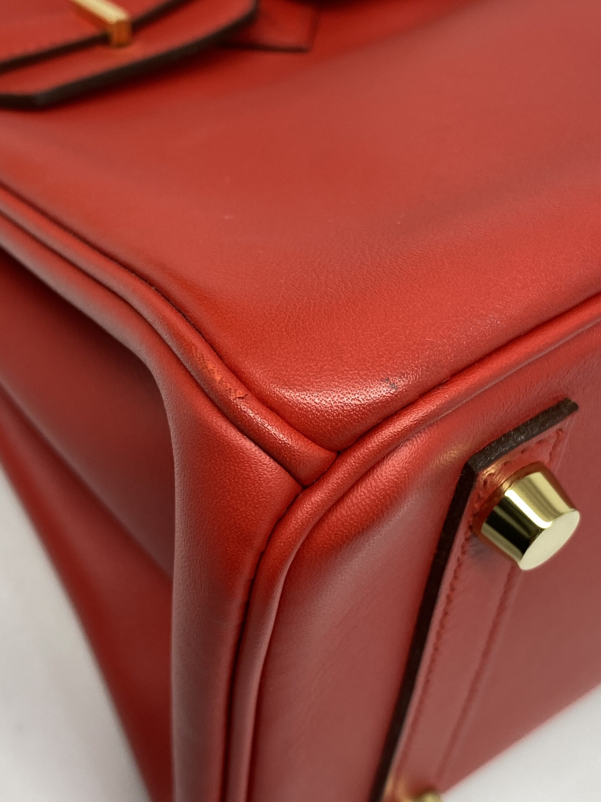 Birkin 25 Jonathan Rouge De Coeur GHW