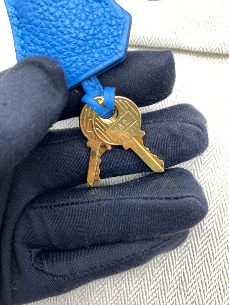 Birikin 30 Togo Blue Zanzibar