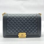 Boy 28 Lambskin Black