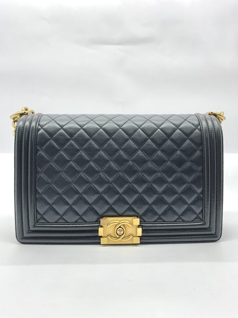 Boy 28 Lambskin Black