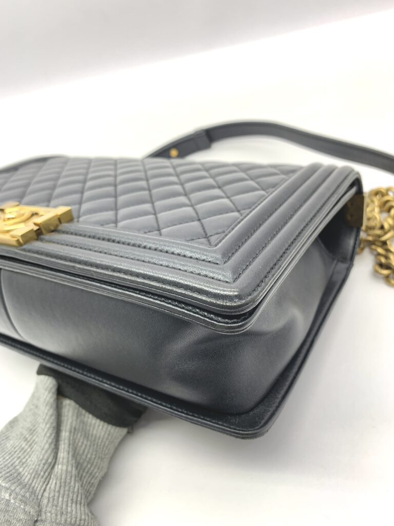 Boy 28 Lambskin Black