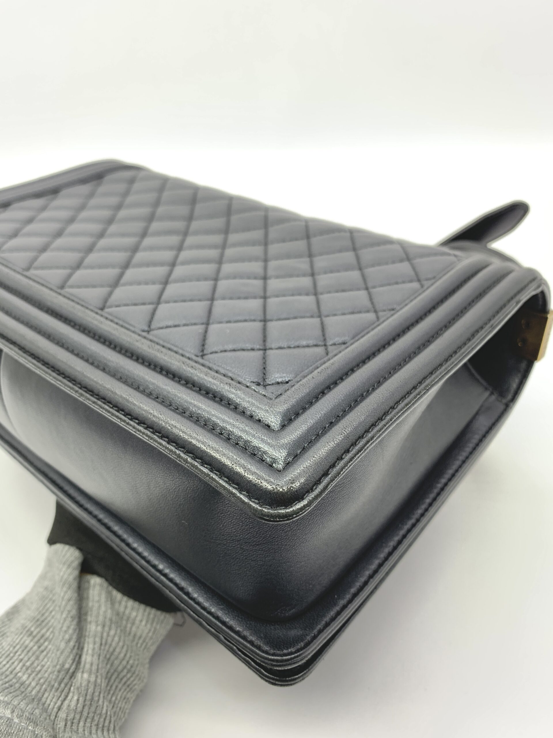 Boy 28 Lambskin Black