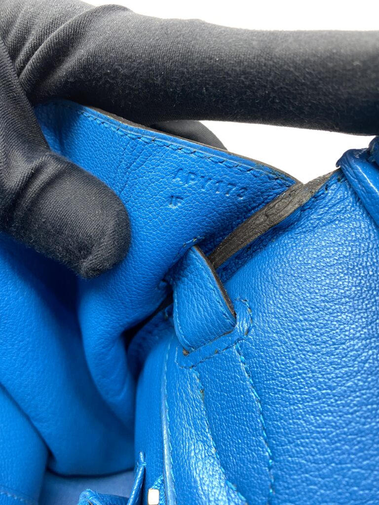 Birikin 30 Togo Blue Zanzibar