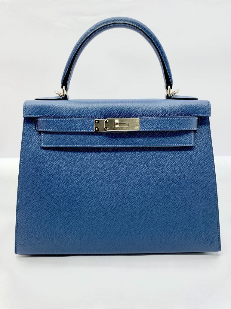 Kelly 28 Epsom Bleu De Prusse