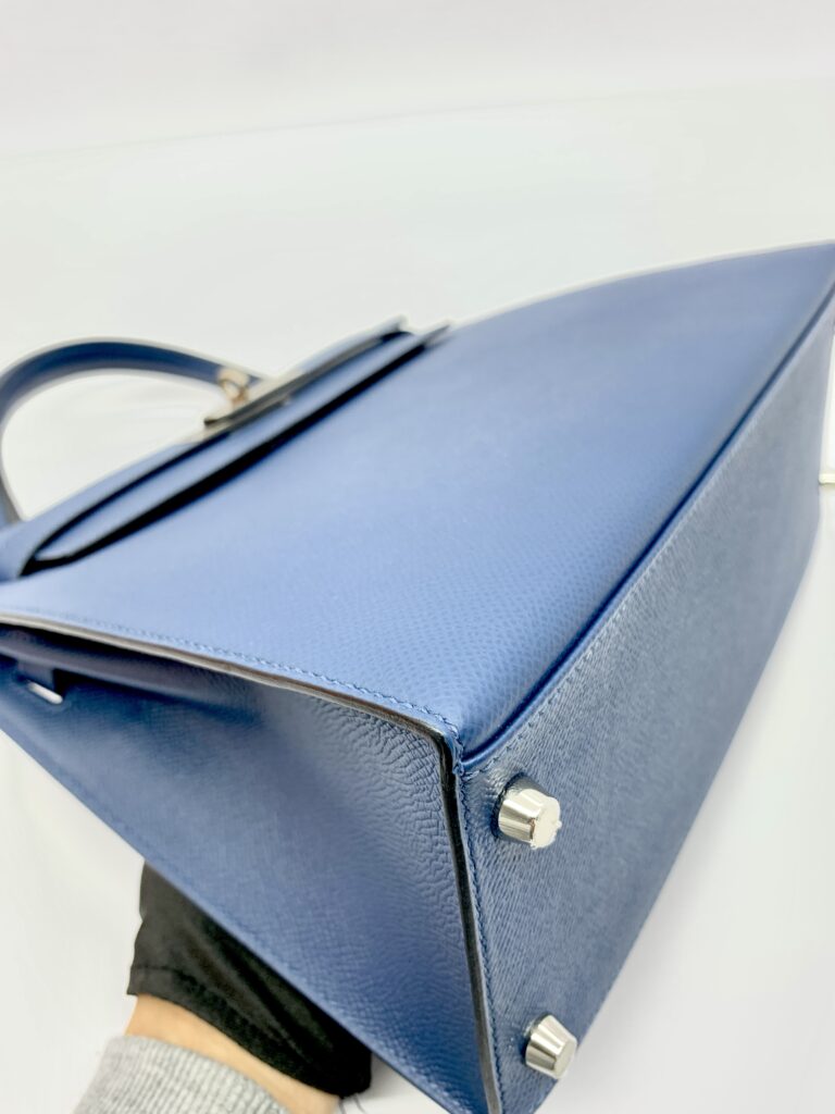 Kelly 28 Epsom Bleu De Prusse