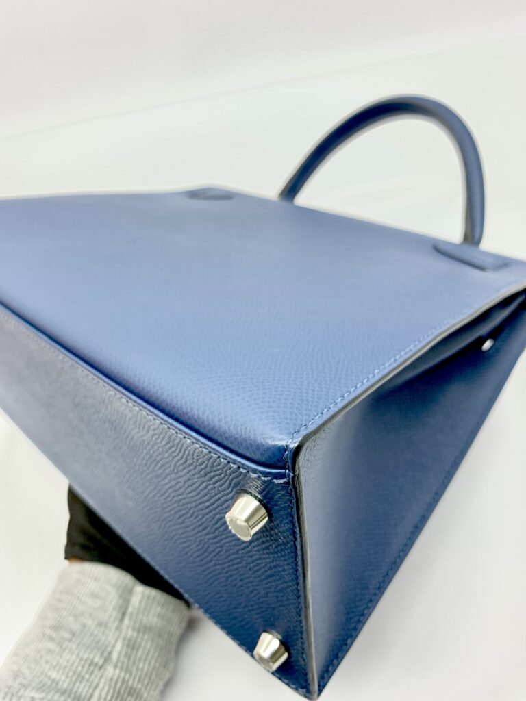 Kelly 28 Epsom Bleu De Prusse