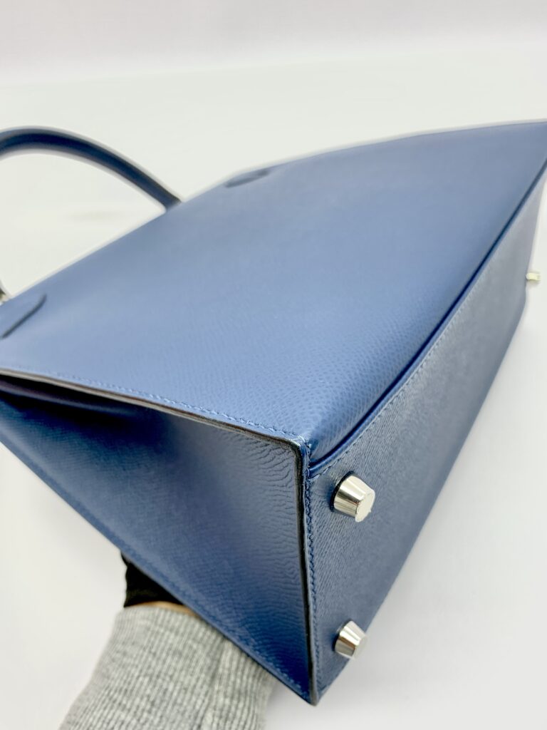 Kelly 28 Epsom Bleu De Prusse