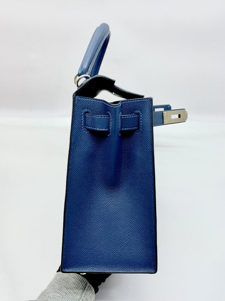 Kelly 28 Epsom Bleu De Prusse