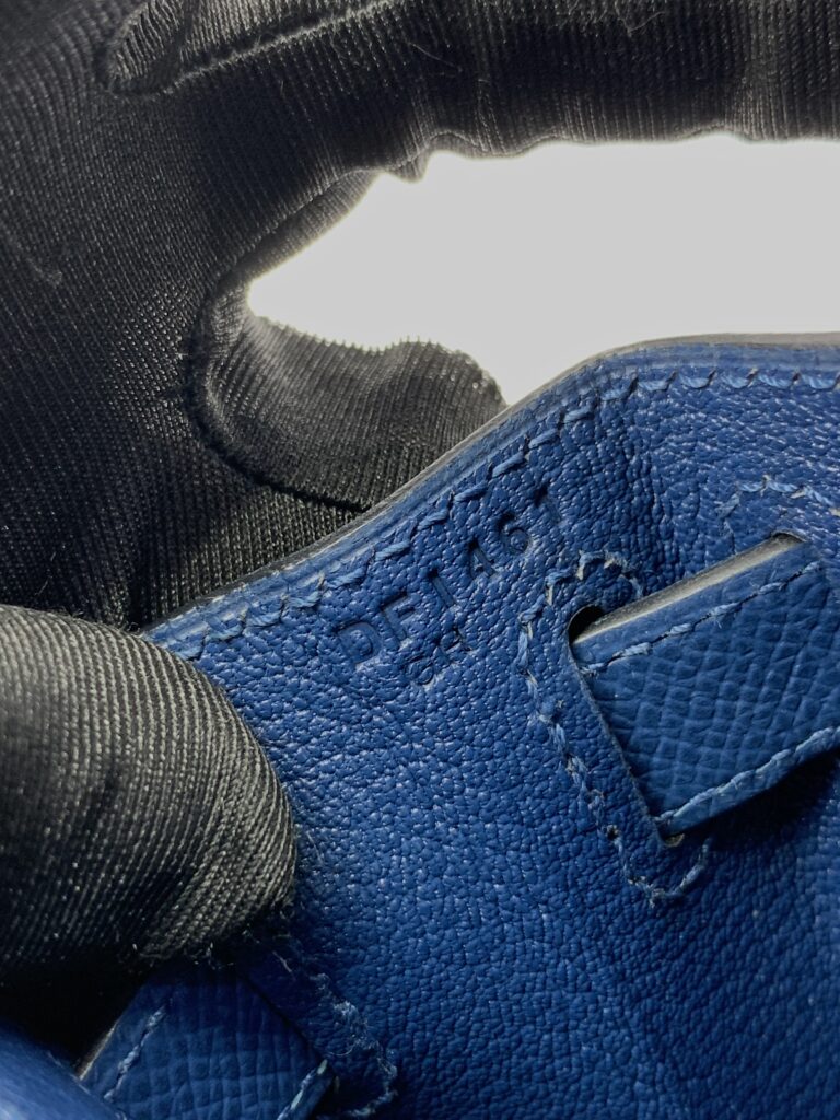 Kelly 28 Epsom Bleu De Prusse