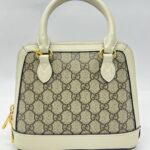 Horsebit Top Handle GG Supreme Ivoir