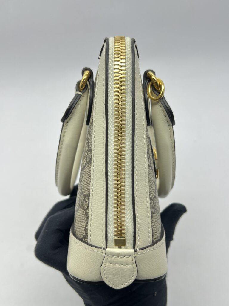 Horsebit Top Handle GG Supreme Ivoir