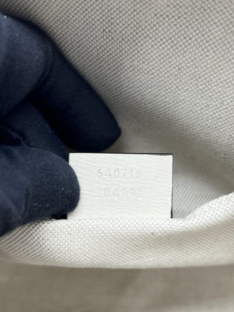 Horsebit Top Handle GG Supreme Ivoir