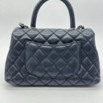 Coco Handle Small Dark Navy