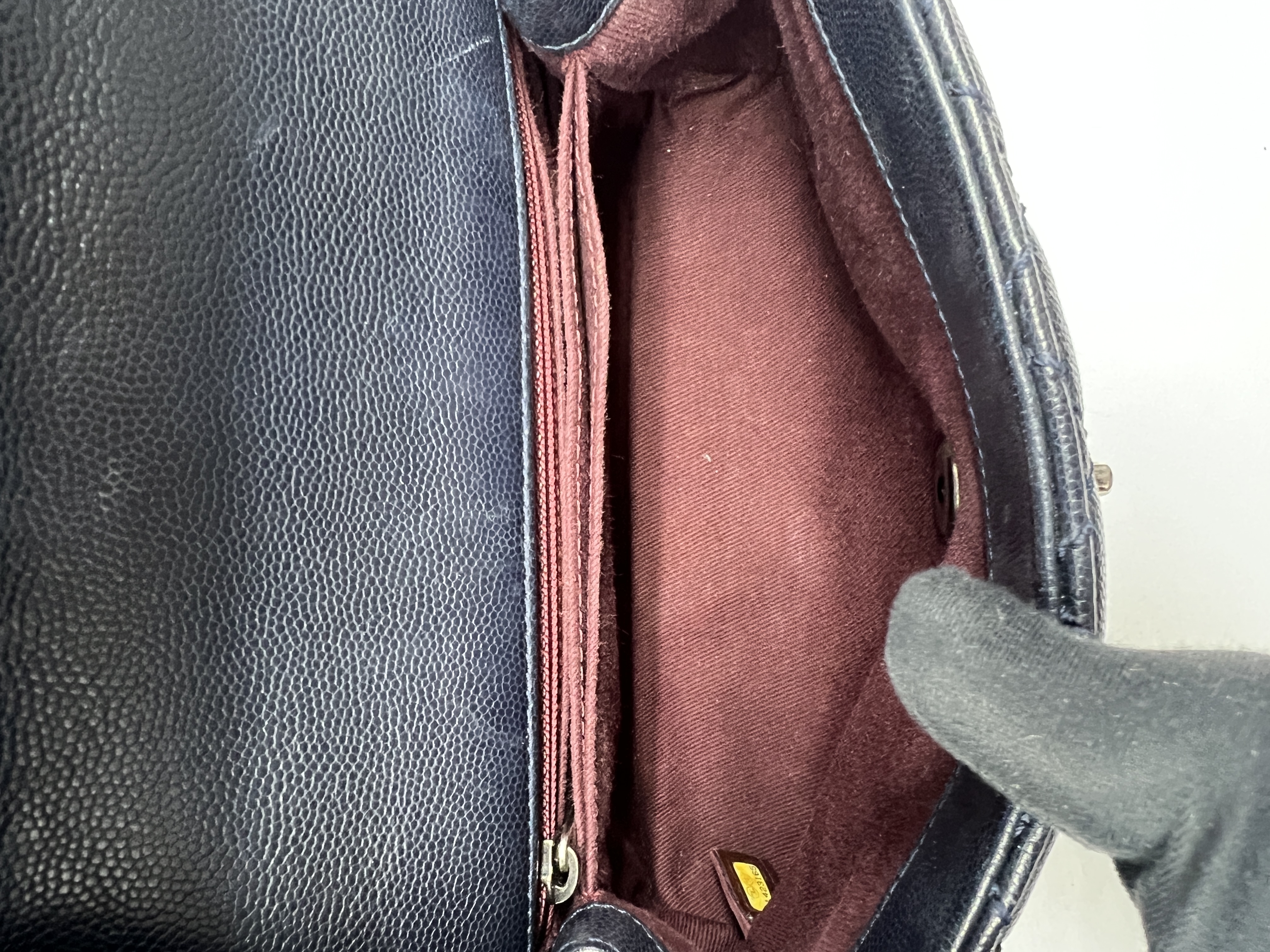 Coco Handle Small Dark Navy