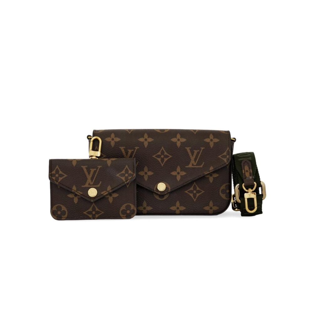 Felicie Strap Go Monogram Khaki