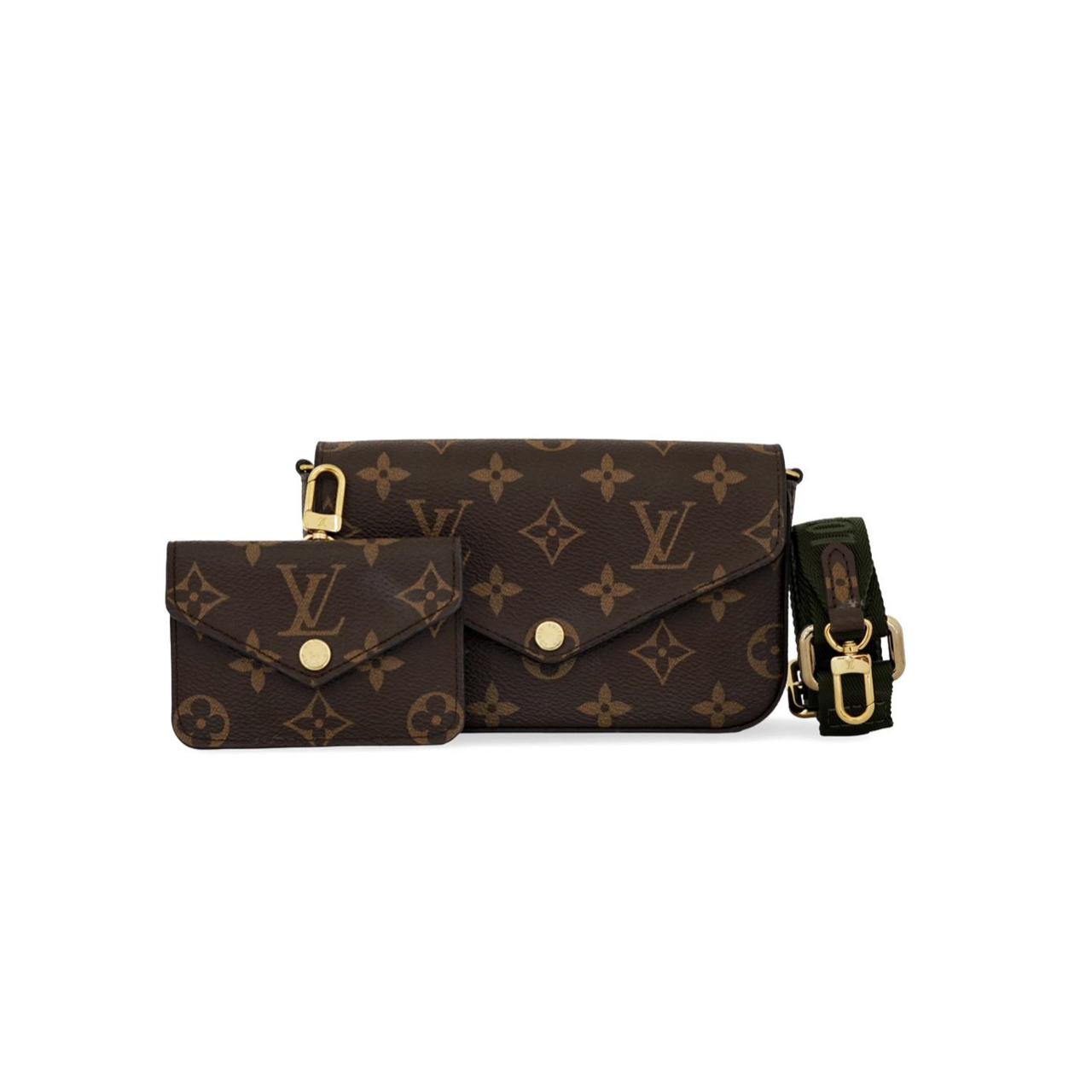 Felicie Strap Go Monogram Khaki