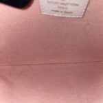 Pochette Double Zip Monogram Red Pink