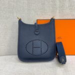 Mini Evelyn Clemence Bleu De Prusse GHW