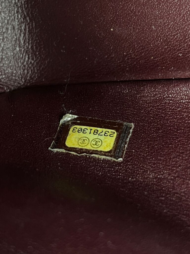 Classic Jumbo D-Flap Lambskin Black