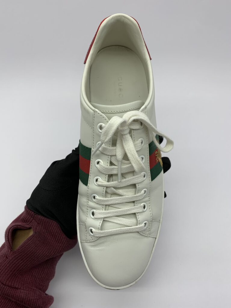 Ace Sneaker White Stripes Bee