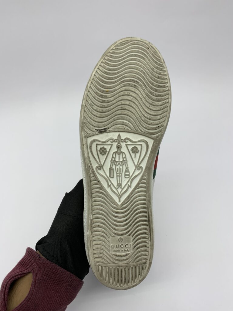 Ace Sneaker White Stripes Bee