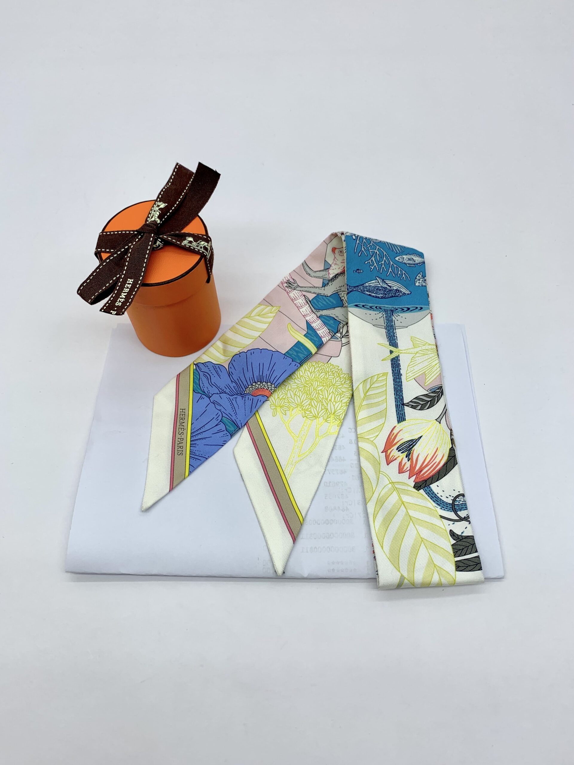 Twilly Precious Paradise Rose Pale Bleu Blanc