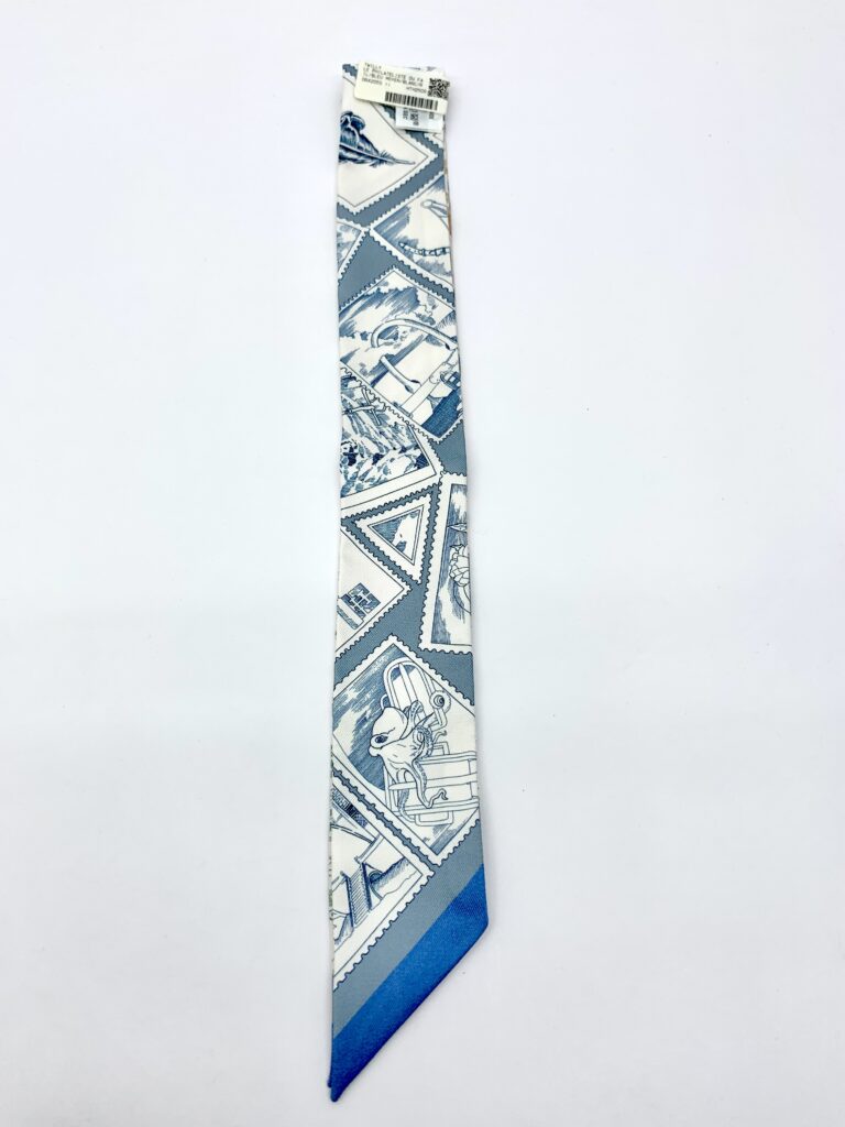 Twilly Le Philateliste Bleu Moyen Blanc