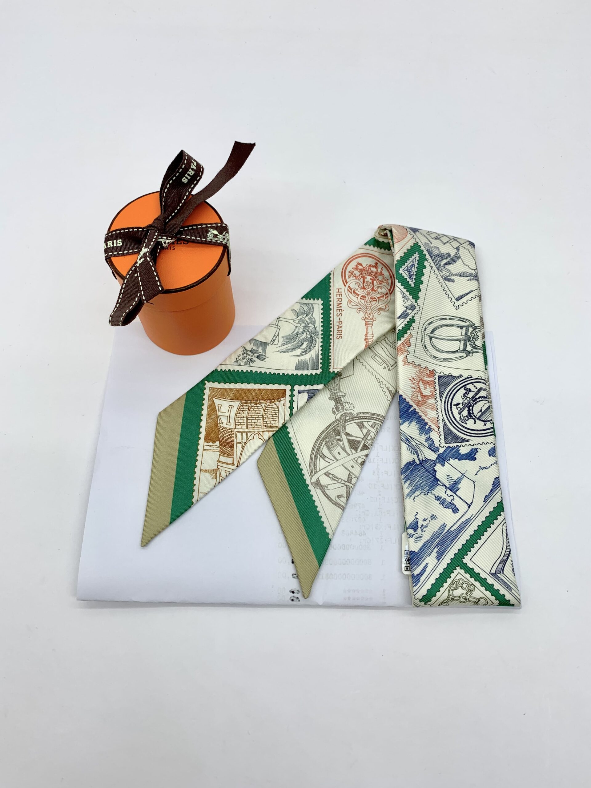 Twilly Le Philateliste Vert Noisette Bleu