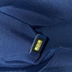 Boy 28 Lambskin Chevron Blue LGHW