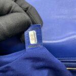 C19 Small Lambskin Blue Navy Ghw