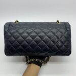 CC Flap Bag Caviar Navy Blue GHW