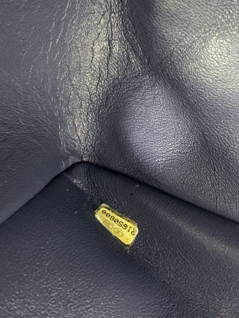 CC Flap Bag Caviar Navy Blue GHW