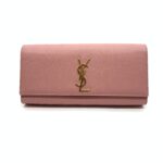 Kate Clutch Pink Grained GHW