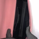 Kate Clutch Pink Grained GHW