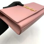 Kate Clutch Pink Grained GHW