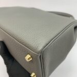 Kelly 25 Togo Gris Etain GHW