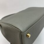 Kelly 25 Togo Gris Etain GHW