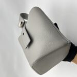 Pebble Bucket Bag Dark Grey SHW