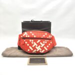 Bottega Veneta Belt Bag Intrecciato Poppy/Poppy Mist