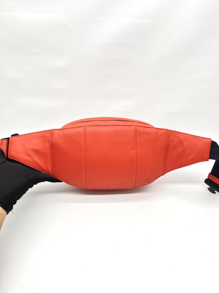 Bottega Veneta Belt Bag Intrecciato Poppy/Poppy Mist