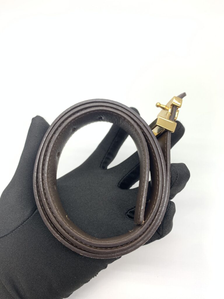 Initiales Belt 25 MM Damier Ebene GHW