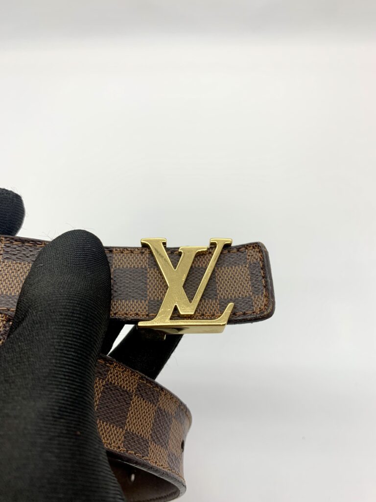 Initiales Belt 25 MM Damier Ebene GHW