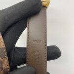 Initiales Belt 25 MM Damier Ebene GHW