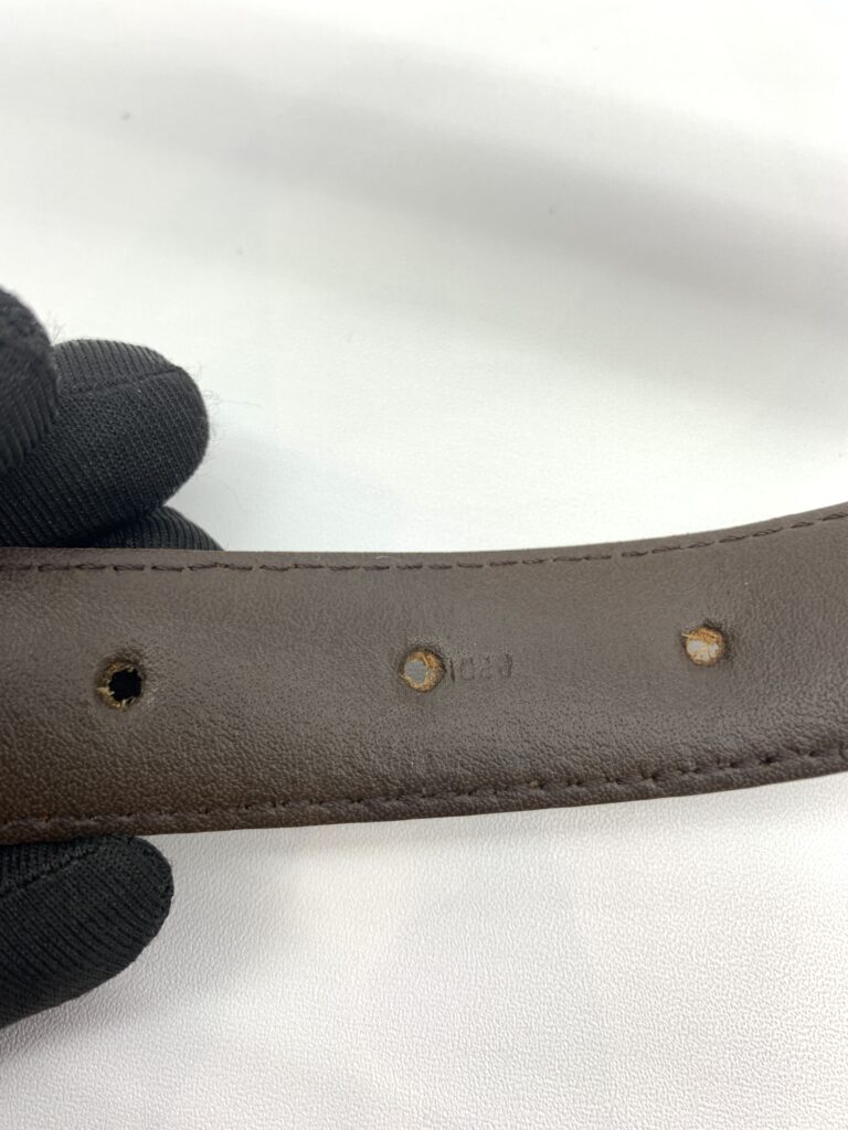 Initiales Belt 25 MM Damier Ebene GHW