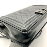 Boy 28 Calfskin Black