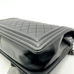 Boy 28 Calfskin Black