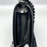 Boy 28 Calfskin Black