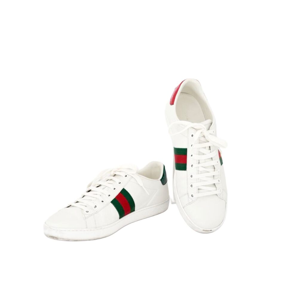 Ace Sneaker White Stripes Bee